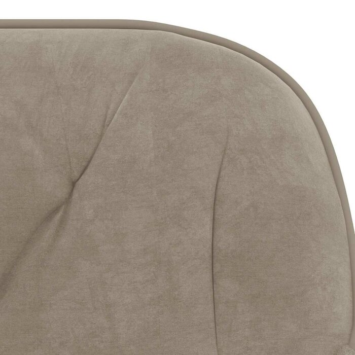 Vidaxl Chaise de bureau pivotante velours gris - Jusqu'à -34% sur votre achat