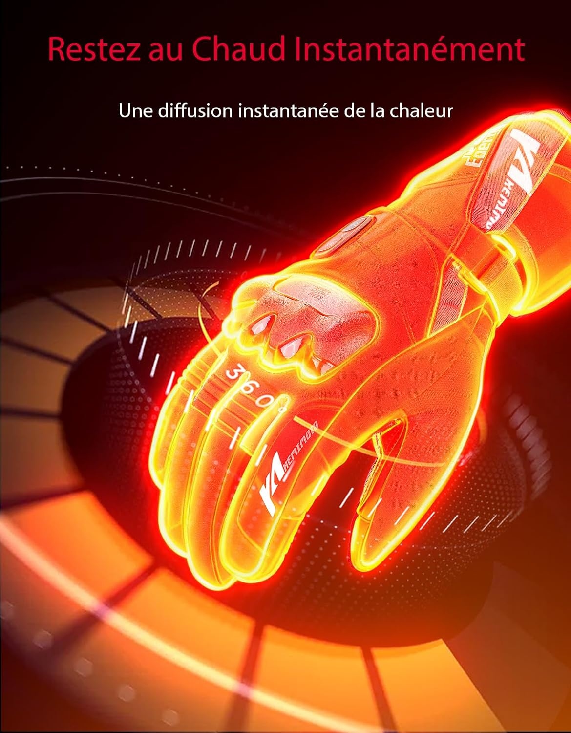 Kemimoto Gants Chauffants Moto et Ski - Jusqu'à -78% de remise