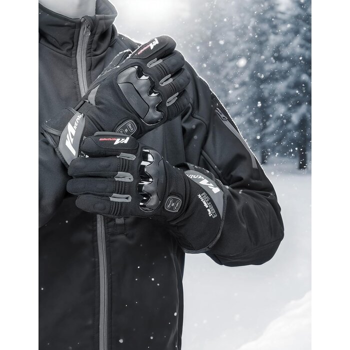 Kemimoto Gants chauffants imperméables taille L - Jusqu'à 78% de réduction