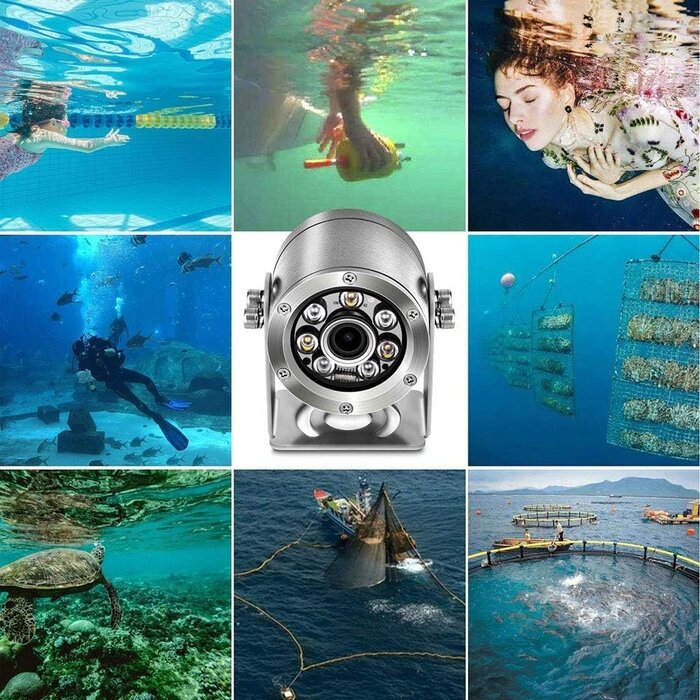 Caméra sous-marine 5MP étanche - Jusqu'à -41% sur votre bassin