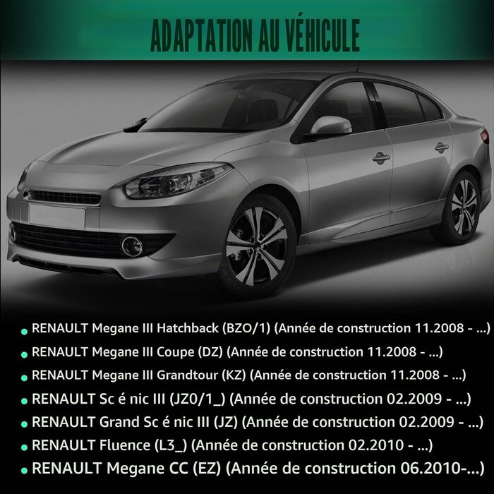 Durite admission air Renault Megane III Scénic III - Jusqu'à 50% de remise