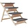 Escalier pour chien en bois massif - Gris - Jusqu'à -42% sur l'outlet