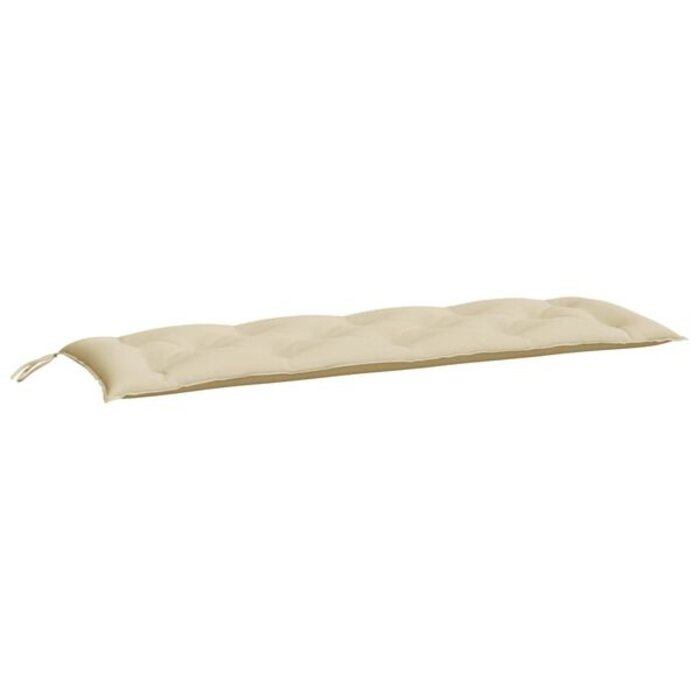 Vidaxl Lot de 2 coussins de jardin 150x50 cm beige - Jusqu'à -38%