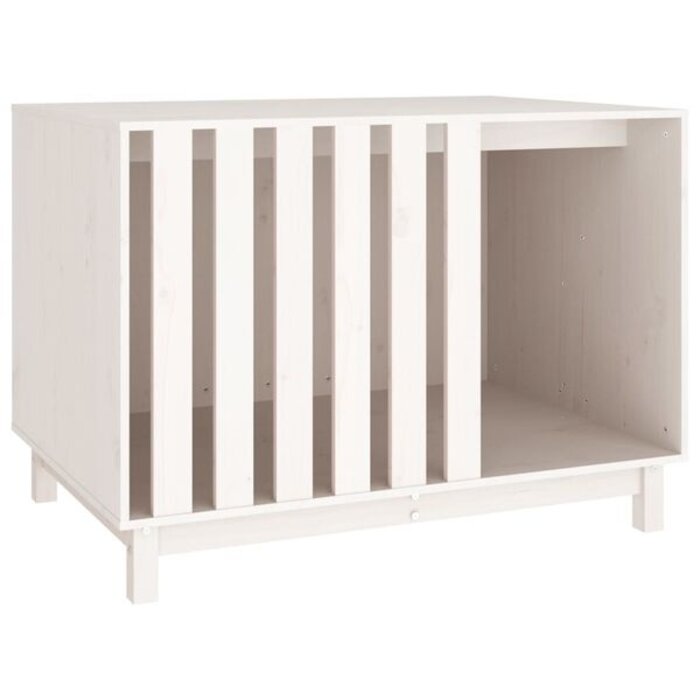 Vidaxl Niche pour chien en bois de pin massif 100x70x72 cm - Jusqu'à -41%