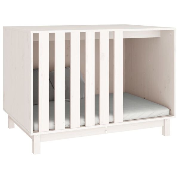 Vidaxl Niche pour chien en bois de pin massif 100x70x72 cm - Jusqu'à -41%