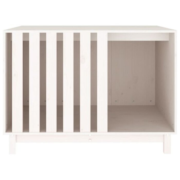 Vidaxl Niche pour chien en bois de pin massif 100x70x72 cm - Jusqu'à -41%