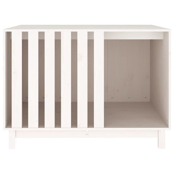 Vidaxl Niche pour chien en bois de pin massif 100x70x72 cm - Jusqu'à -41%