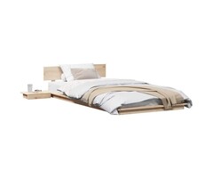 Cadre de lit 80x200 cm avec table de chevet intégrée - Jusqu'à -41%