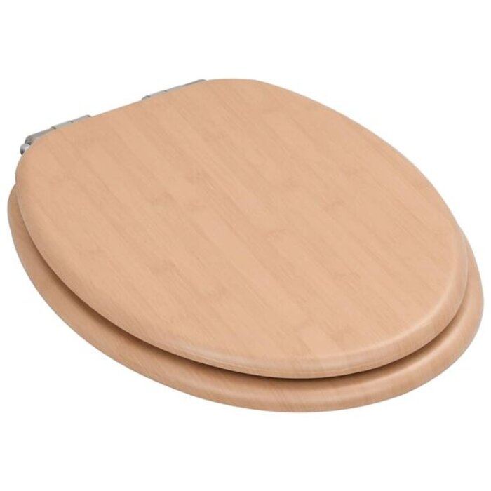 Vidaxl Abattant WC Bambou Soft-Close - Jusqu'à -39% sur notre sélection outlet