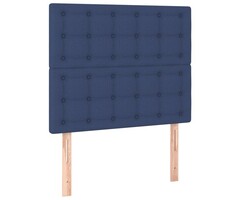 Vidaxl Lot de 2 têtes de lit tissu bleu - 90 cm - Jusqu'à -39%