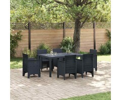 Vidaxl Table de jardin rectangulaire anthracite 150cm - Jusqu'à -41%