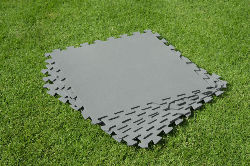 Lot de 9 dalles de protection pour piscine - 2,25 m² - Jusqu'à -37%