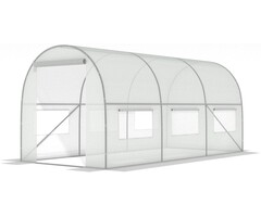 Viking Choice Tunnel de jardin 4,5x2x2m avec moustiquaires - Jusqu'à -38% sur notre stock