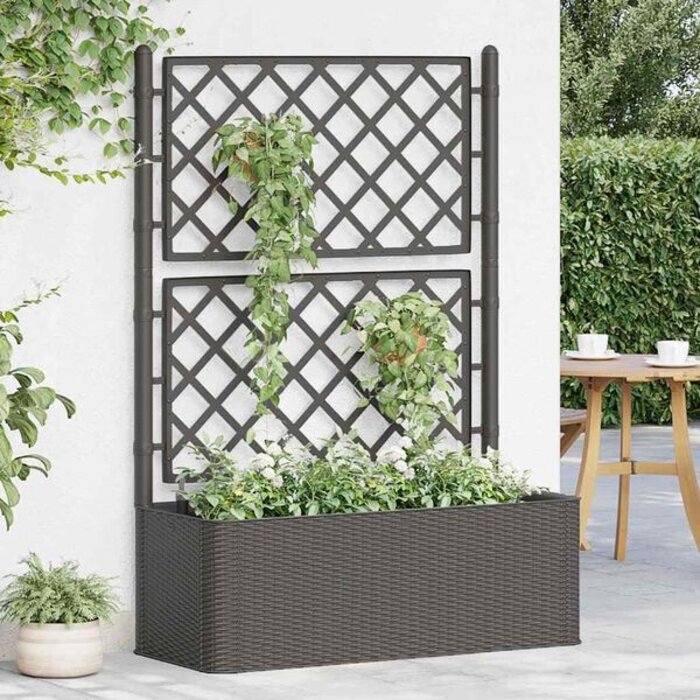 Vidaxl Jardinière avec treillis et auto-irrigation - Jusqu'à 34 % de réduction