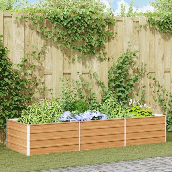 Vidaxl Jardinière surélevée XXL en acier galvanisé - Jusqu'à -39% sur l'outlet