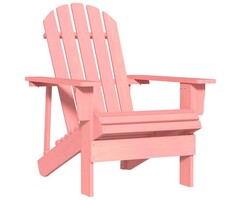 Vidaxl Chaise de jardin Adirondack en épicéa rose - Jusqu'à -41%