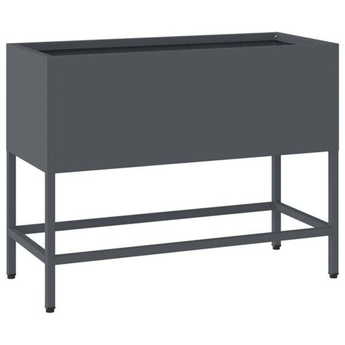 Vidaxl Jardinière surélevée en acier anthracite - 60cm - Jusqu'à -32%