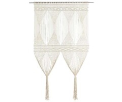 Vidaxl Rideau macramé 140x240 cm coton - Jusqu'à 39% de réduction