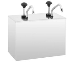 Vidaxl Distributeur de sauces inox 7L - Jusqu'à -41% sur vos condiments