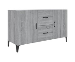 Vidaxl Buffet bas 100cm chêne sonoma gris - Jusqu'à -41% sur votre mobilier