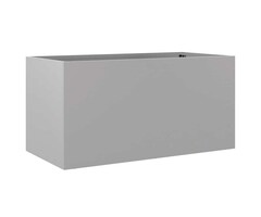 Vidaxl Jardinière en acier galvanisé 62x30x29 cm - Jusqu'à -38% de remise