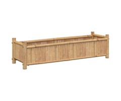 Vidaxl Jardinière en bambou 100x30x25 cm - Jusqu'à 40% de remise