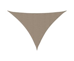 Vidaxl Voile d'ombrage triangulaire 4x4x5,8m Taupe - Jusqu'à -38% sur notre stock