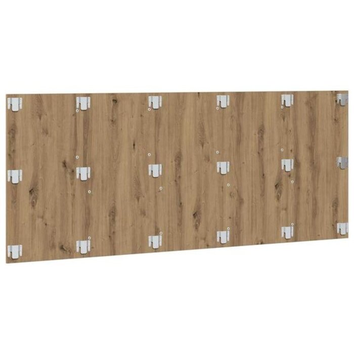 Vidaxl Tête de lit Chêne Artisan 200 cm - Jusqu'à -41% sur notre sélection outlet
