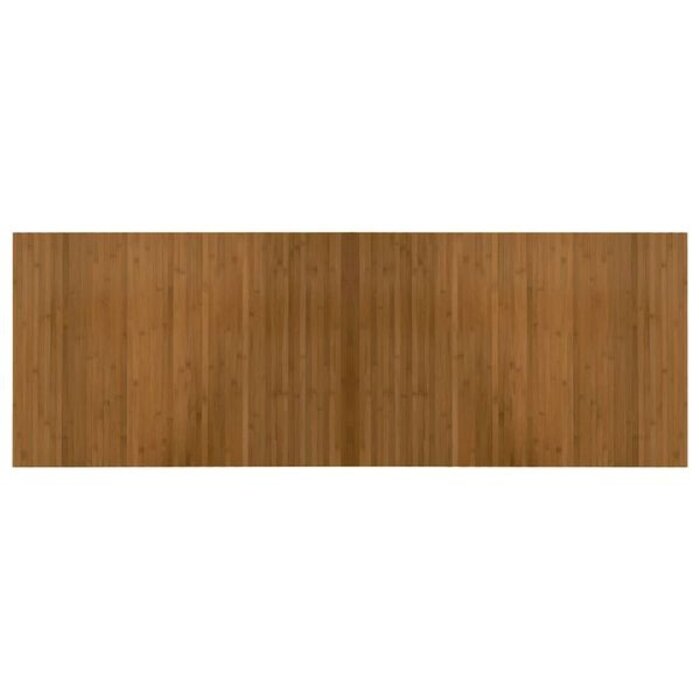 Tapis en bambou 70x200 cm - Marron - Jusqu'à 34% de remise