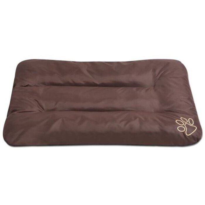 Matelas pour chien taille L, brun - Jusqu'à 37% de remise