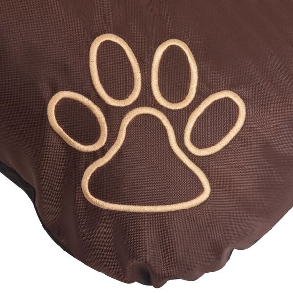 Matelas pour chien taille L, brun - Jusqu'à 37% de remise