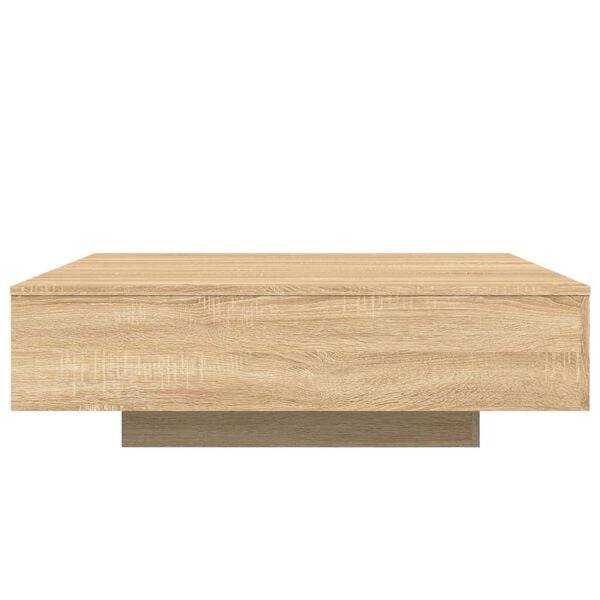 Table basse carrée 100x100cm chêne sonoma - Jusqu'à -41% sur notre outlet