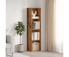 Vidaxl Bibliothèque design bois vieilli 143 cm - Jusqu'à -29% en outlet