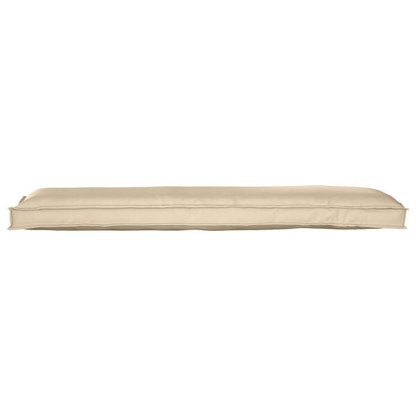 Vidaxl Ensemble de 2 coussins pour palette 150x40cm - Beige - Jusqu'à -40%