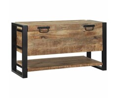 Coffre de rangement en bois de manguier massif - Jusqu'à -37%
