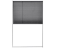 Moustiquaire plissée pour fenêtre 80x120cm - Jusqu'à -39% de remise