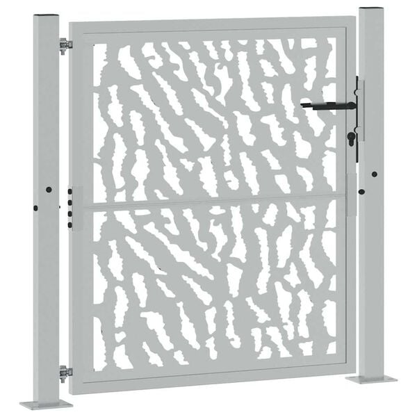 Portillon de jardin en acier corten 100x100 cm - Remisé jusqu'à 41%