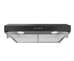 Hotte aspirante 60cm noir - Jusqu'à -43% sur votre équipement cuisine