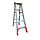 Escabeau double aluminium 2x5 marches - Jusqu'à 31% de remise