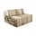 Matelas pliable 200x90x15cm - Motif Bois - Jusqu'à 37% de remise