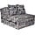 Matelas pliable 3 sections 200x70cm avec oreiller - Jusqu'à -37%