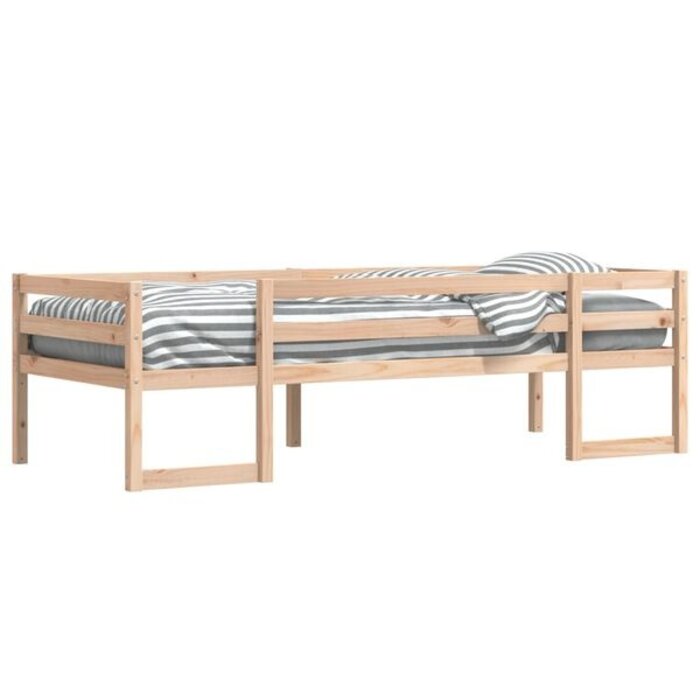 Lit enfant 80x200 cm en pin massif - Jusqu'à -35% de remise