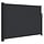 Paravent latéral rétractable 140x600 cm Noir - Jusqu'à -34% de remise