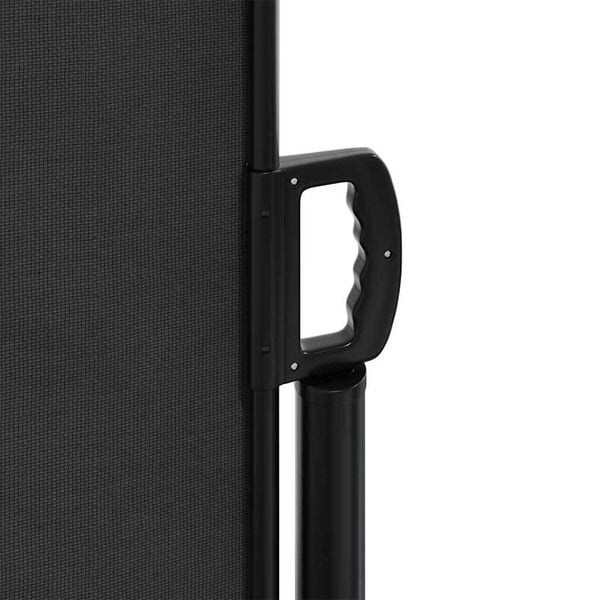 Paravent latéral rétractable 140x600 cm Noir - Jusqu'à -34% de remise