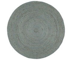 Tapis rond en jute 180 cm vert olive - Jusqu'à -34% sur nos retours