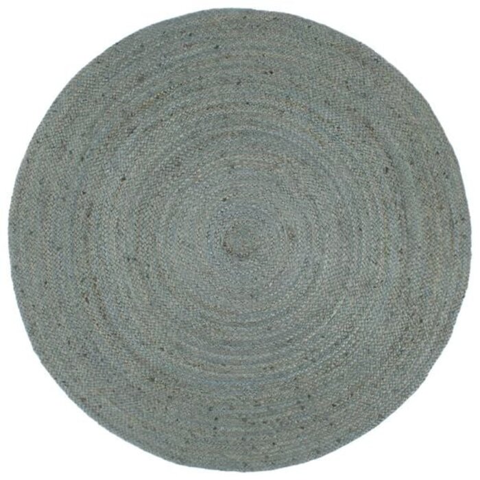 Tapis rond en jute 180 cm vert olive - Jusqu'à -34% sur nos retours