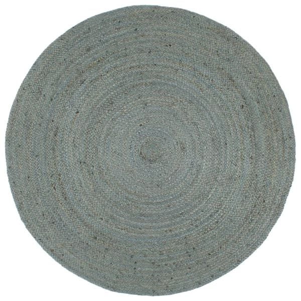 Tapis rond en jute 180 cm vert olive - Jusqu'à -34% sur nos retours