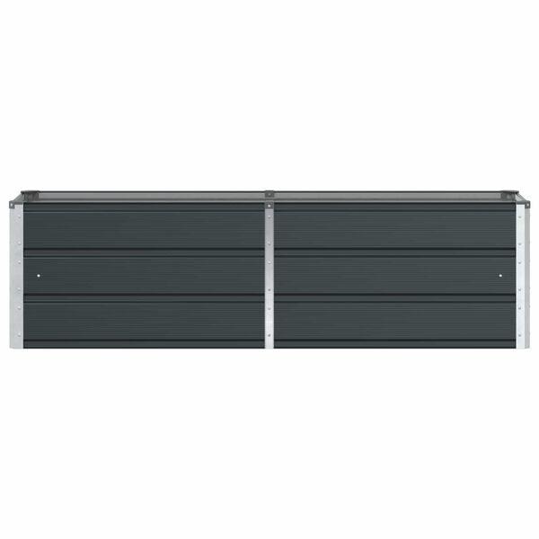 Jardinière rectangulaire acier anthracite 160cm - Jusqu'à -34% de remise