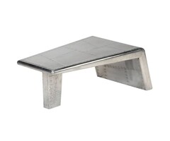 Vidaxl Table basse style aviateur en aluminium - Vintage - Jusqu'à -41%