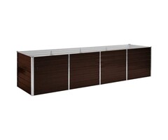 Jardinière surélevée en acier galvanisé 320cm - Jusqu'à 34% de remise